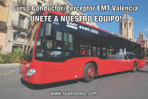 Curso Conductor/Perceptor EMT Valencia